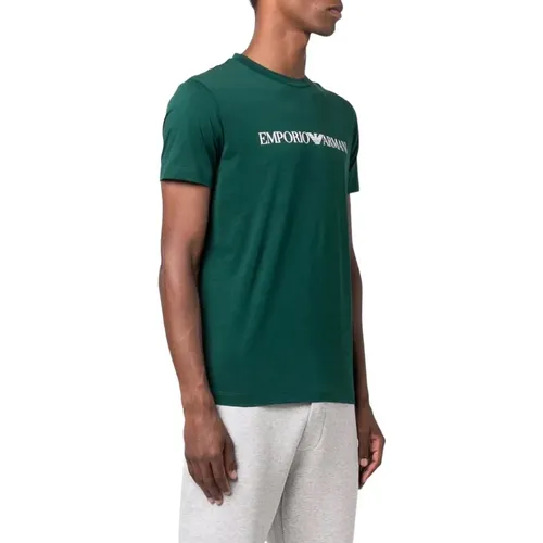 T-Shirts , male, Sizes: M - Emporio Armani - Modalova