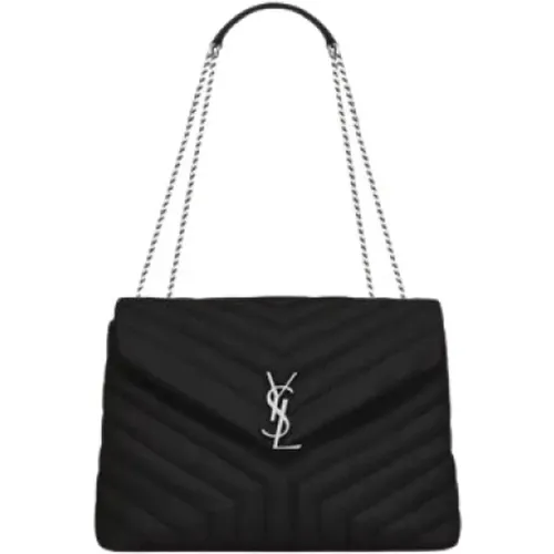 Gepolsterte Umschlag-Schultertasche - Saint Laurent - Modalova