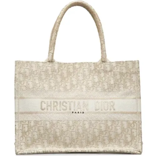 Pre-owned Canvas totes , female, Sizes: ONE SIZE - Dior Vintage - Modalova