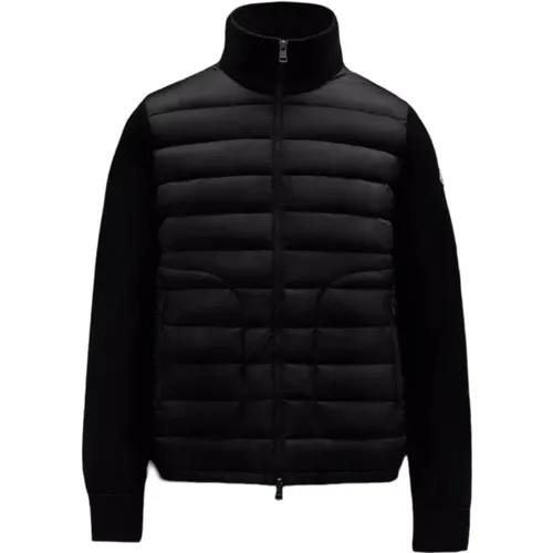 Quilted Wool Cardigan , male, Sizes: 3XL - Moncler - Modalova