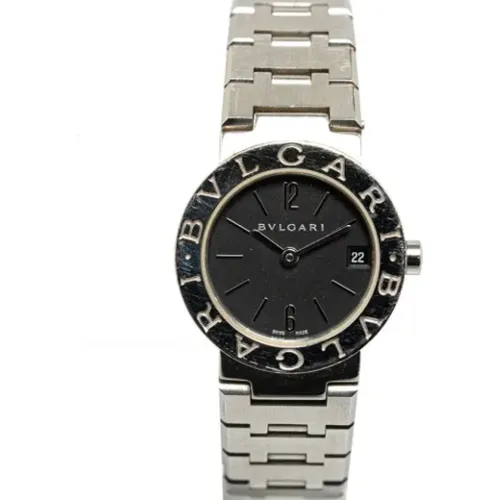 Pre-owned Watches, female, , Size: ONE SIZE Pre-owned Stainless Steel watches - Bvlgari Vintage - Modalova