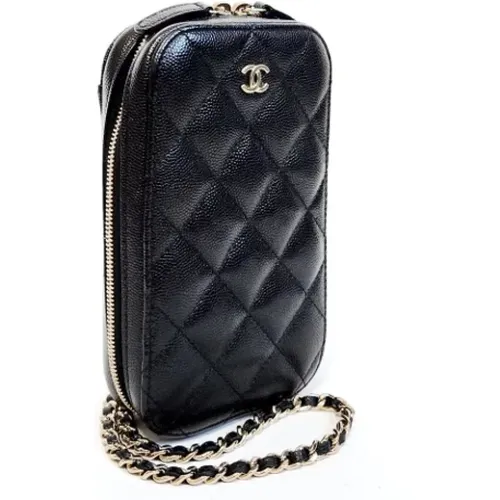 Pre-owned Cross Body Bags, female, , Size: ONE SIZE Pre-owned Leather shoulder-bags - Chanel Vintage - Modalova