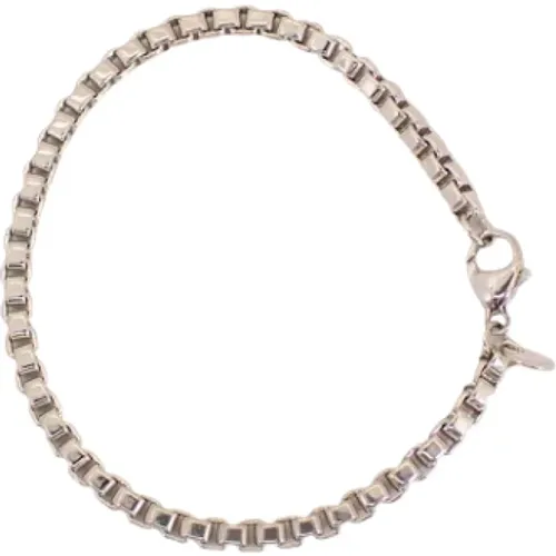 Pre-owned Jewellery, female, , Size: ONE SIZE Pre-owned Silver bracelets - Tiffany & Co. Pre-owned - Modalova