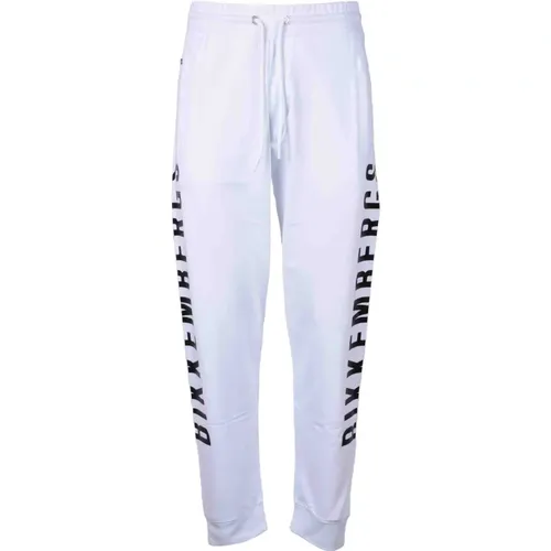 Sweatpants, male, , Size: 2XL Cotton Elastane Pants - Bikkembergs - Modalova