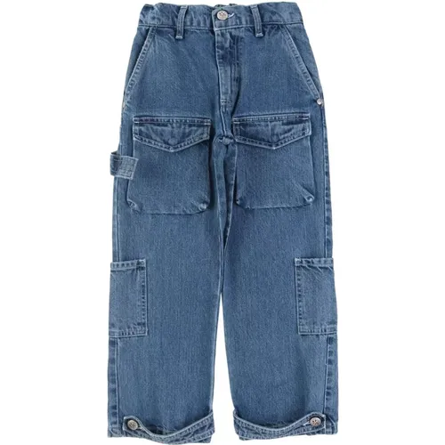 Cargo Jeans mit Taillenbund und Taschen - John Richmond - Modalova