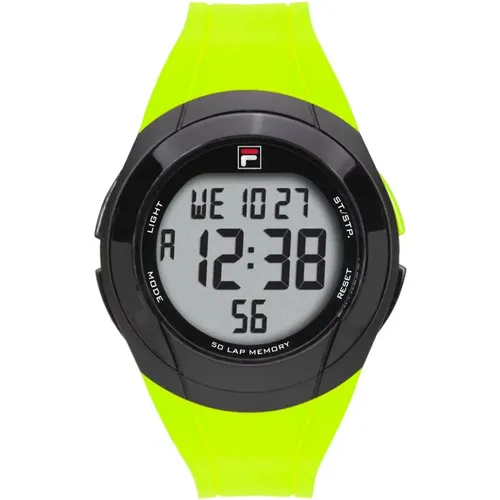 Watches, unisex, , Size: ONE SIZE Unisex Adult Watch ctive 45 mm Strap Silicone 38-152 - Fila - Modalova