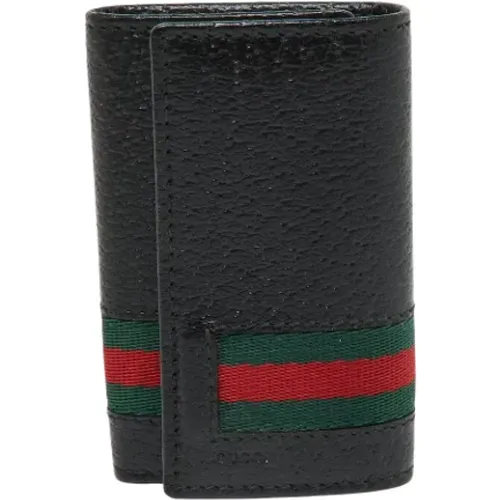 Pre-owned Wallets, male, , Size: ONE SIZE Pre-owned Leather travel-bags - Gucci Vintage - Modalova