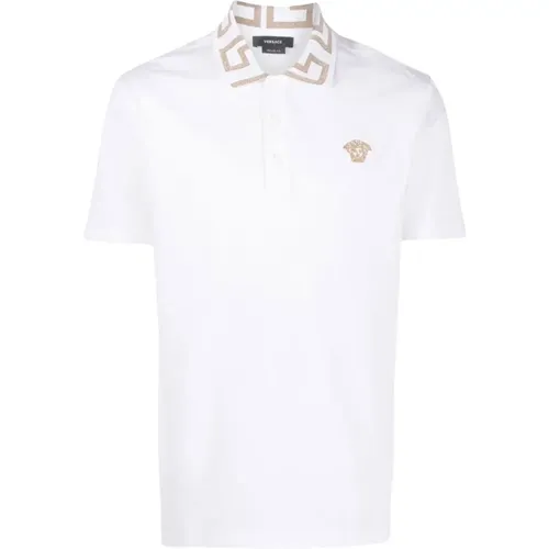 Men's Clothing T-Shirts & Polos Ss24 , male, Sizes: L, M, S, XL - Versace - Modalova