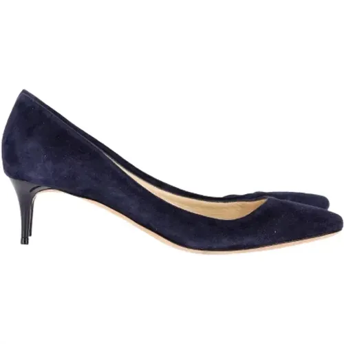 Pre-owned Pumps, female, , Size: 11 US Pre-owned Suede heels - Jimmy Choo Pre-owned - Modalova