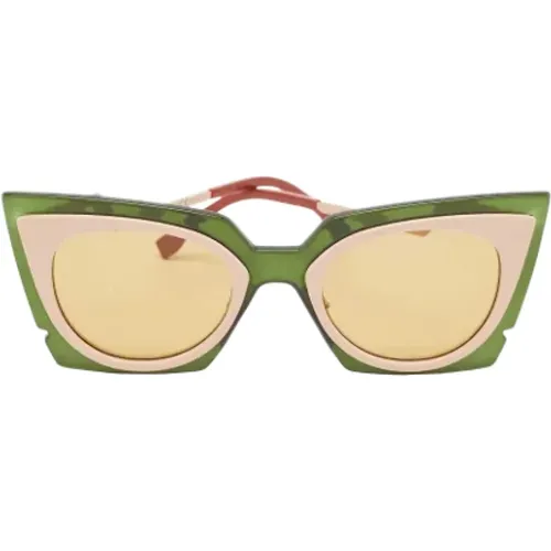 Pre-owned Accessories, female, , Size: ONE SIZE Pre-owned Acetate sunglasses - Fendi Vintage - Modalova