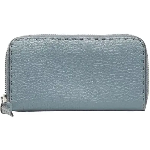 Pre-owned Wallets, female, , Size: ONE SIZE Pre-owned Leather wallets - Fendi Vintage - Modalova