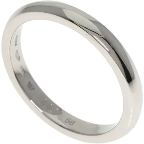 Pre-owned Jewellery, female, , Size: ONE SIZE Pre-owned Platinum rings - Bvlgari Vintage - Modalova