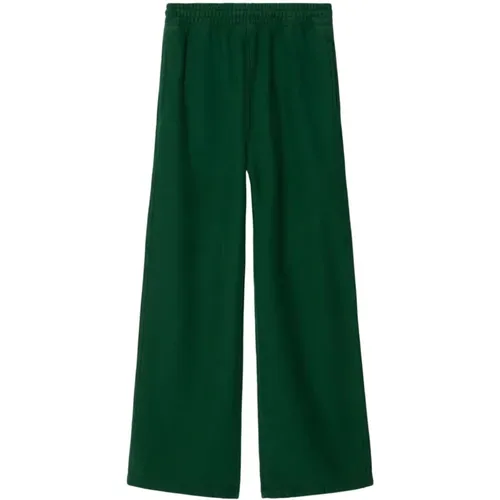 Stylish Ivy Jersey Wide Trousers , male, Sizes: L - Burberry - Modalova