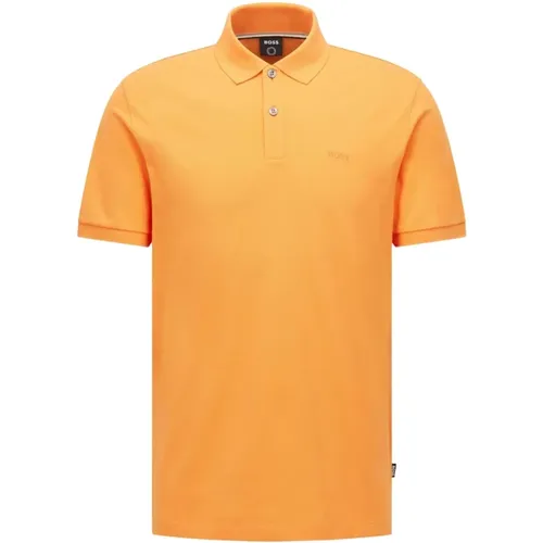 Logo Piqué Polo Shirt Lightweight , male, Sizes: XL - Boss - Modalova