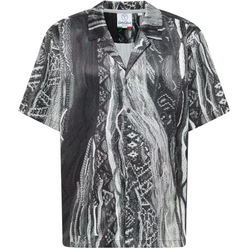 Stylish Allover Print Shirt , male, Sizes: L, 2XL, M - carlo colucci - Modalova