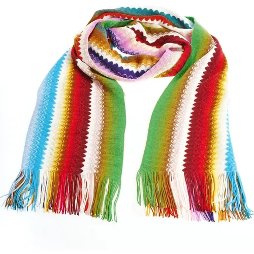 Winter Scarves, female, , Size: ONE SIZE Winter Scarves - Missoni - Modalova