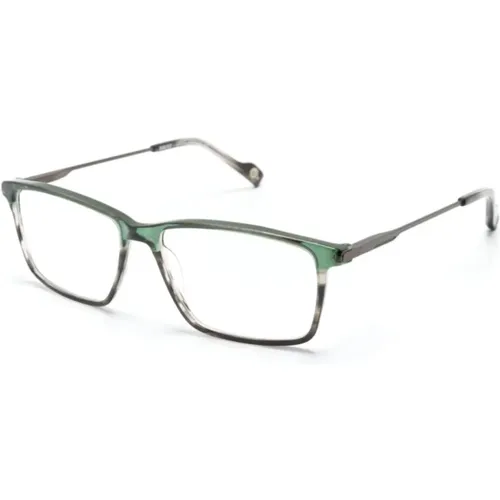 Glasses, male, , Size: 56 MM Stylish Optical Frame for Everyday Use - Etnia Barcelona - Modalova