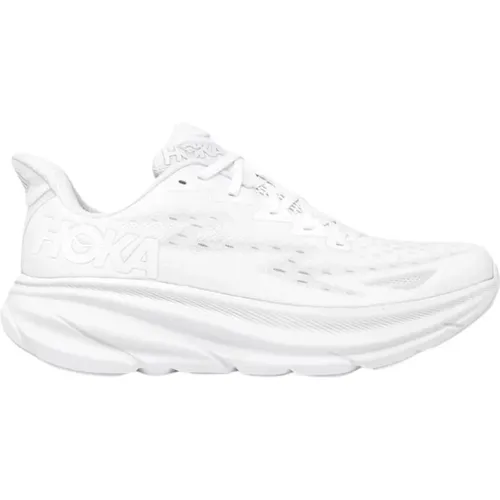 Sneakers, male, , Size: 6 US Breathable Tech Fabric Clifton 9 Sneakers - Hoka One One - Modalova