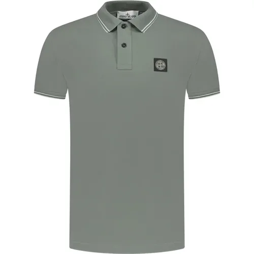 Polo Shirt Logo Slim Fit , male, Sizes: S, L, M, 2XL, XL - Stone Island - Modalova