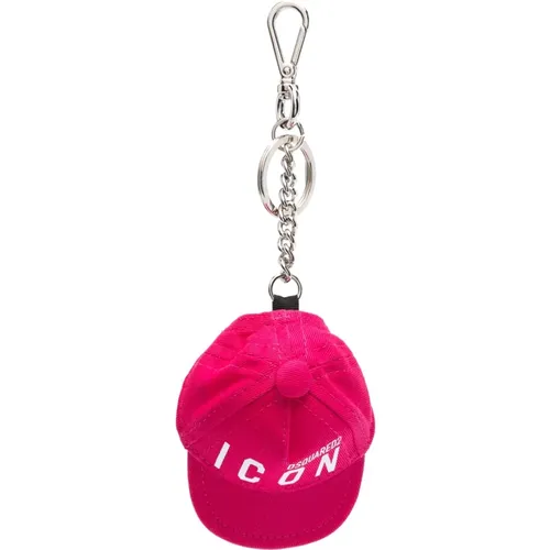 Stylish Keyring , female, Sizes: ONE SIZE - Dsquared2 - Modalova