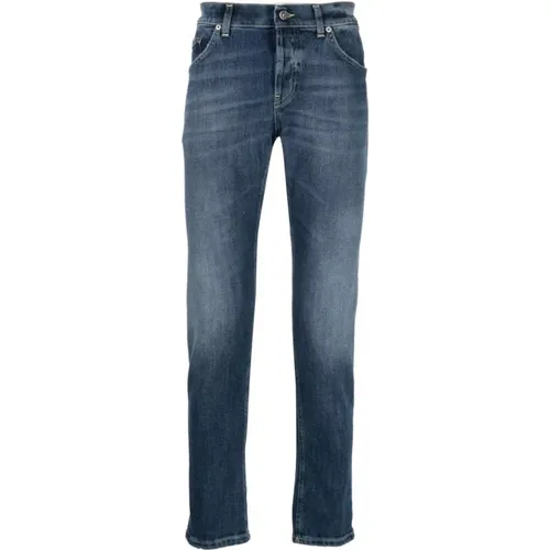 Straight Jeans , male, Sizes: W38 - Dondup - Modalova