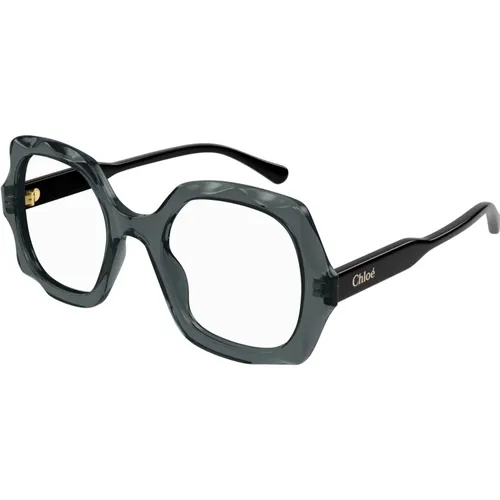 Fashion Glasses Ch0228O Black , female, Sizes: 51 MM - Chloé - Modalova