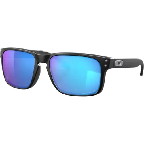 Holbrook Sunglasses - Matte Prizm Sapphire Polarized , female, Sizes: 59 MM - Oakley - Modalova