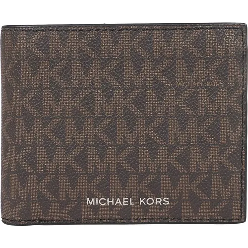 Klassische Lederbrieftasche,Schwarze Billfold Brieftasche - Michael Kors - Modalova