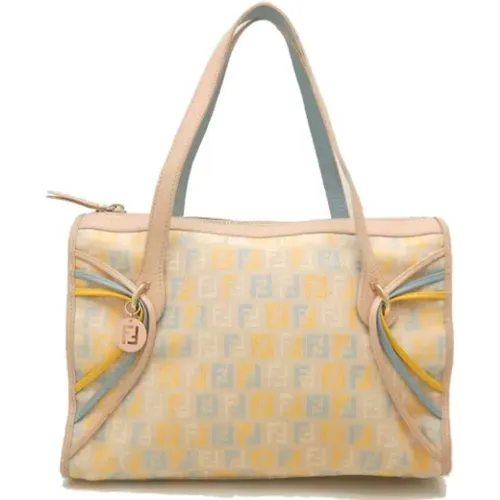 Pre-owned Tote Bags, female, , Size: ONE SIZE Pre-owned Canvas totes - Fendi Vintage - Modalova