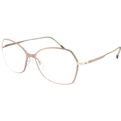 Balanced Rose Eyewear Frames , unisex, Sizes: 53 MM - Silhouette - Modalova