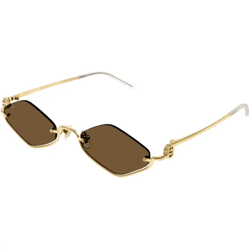 Gg1604S 002 Sonnenbrillen , Damen, Größe: 53 MM - Gucci - Modalova