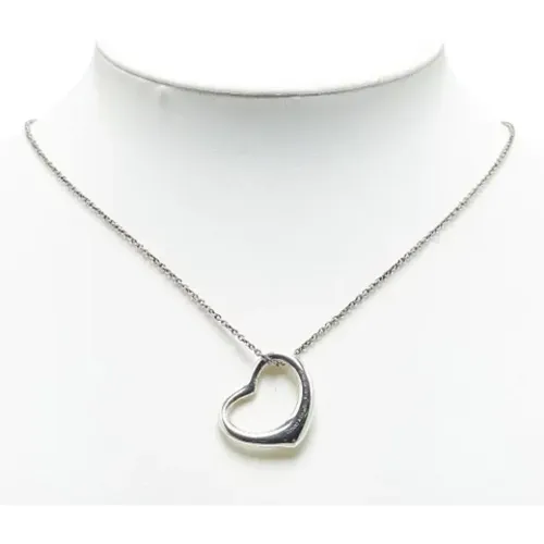 Pre-owned Jewellery, female, , Size: ONE SIZE Pre-owned Silver necklaces - Tiffany & Co. Pre-owned - Modalova