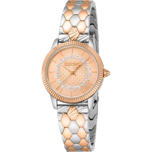 Watches, female, , Size: ONE SIZE Analog Stainless Steel Womens Watch - Just Cavalli - Modalova