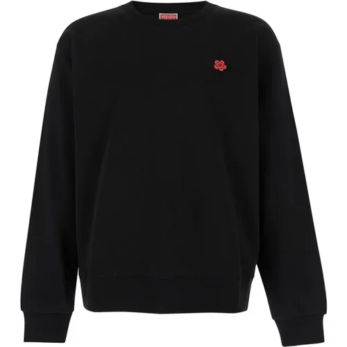 Schwarze Knitt Pullover , Herren, Größe: L - Kenzo - Modalova