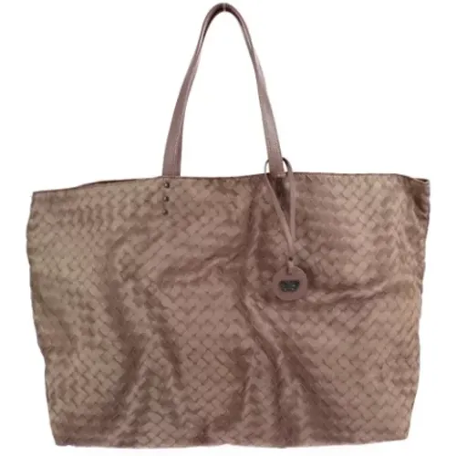 Pre-owned Tote Bags, female, , Size: ONE SIZE Pre-owned Leather totes - Bottega Veneta Vintage - Modalova