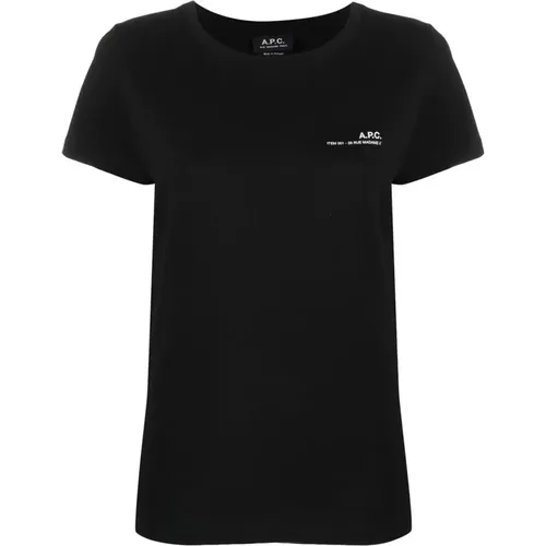T-Shirt , Damen, Größe: L - A.p.c. - Modalova