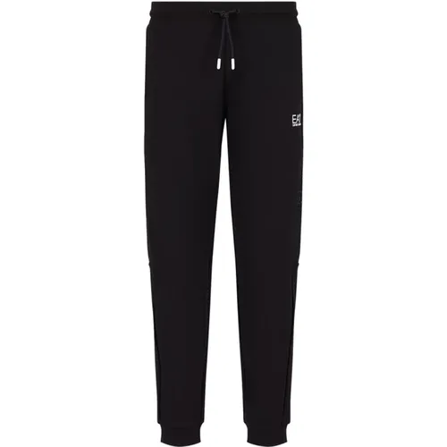 Schwarze Lässige Sweatpants - Emporio Armani EA7 - Modalova