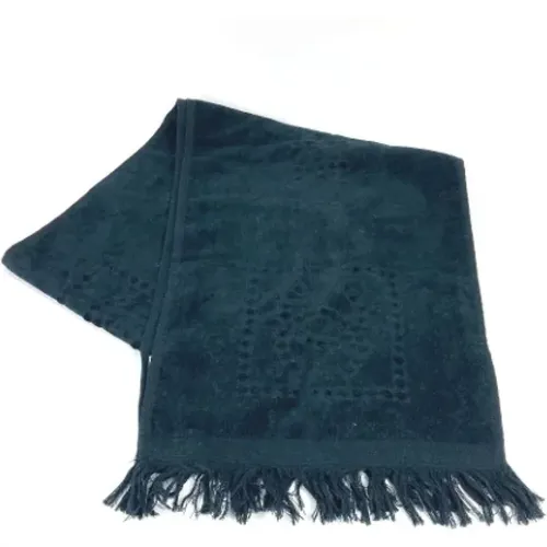 Pre-owned Scarves, female, , Size: ONE SIZE Pre-owned Cotton scarves - Chanel Vintage - Modalova