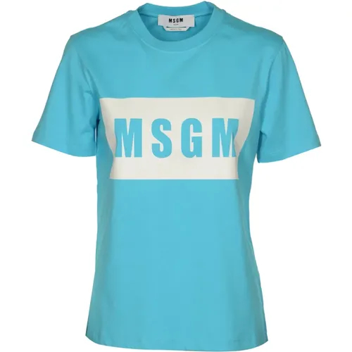 T-shirts and Polos Collection , female, Sizes: S, L, M - Msgm - Modalova