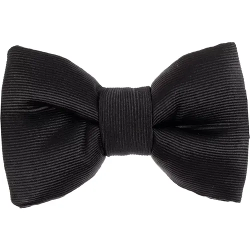 Bowties, male, , Size: ONE SIZE Silk bow tie - Tom Ford - Modalova