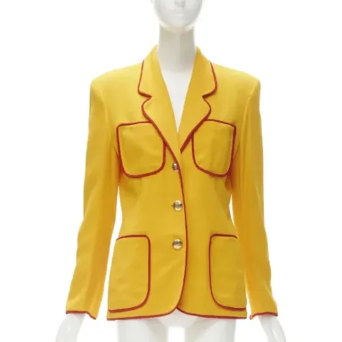 Pre-owned Acetate outerwear , female, Sizes: M - Moschino Pre-Owned - Modalova