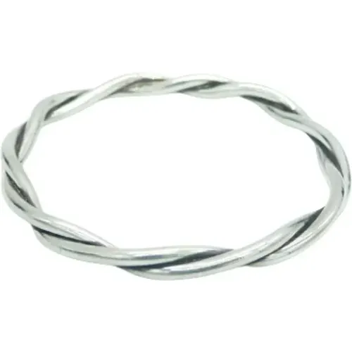 Pre-owned Jewellery, female, , Size: ONE SIZE Pre-owned Silver bracelets - Tiffany & Co. Pre-owned - Modalova