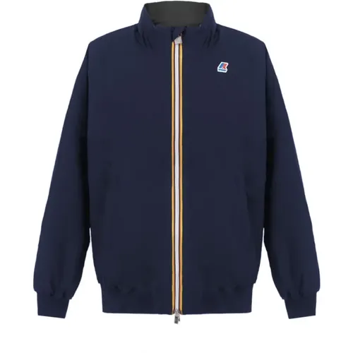 Bomber Jackets, male, , Size: 2XL Reversible Warm Jacket for Men - K-way - Modalova