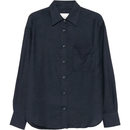 Shirts, female, , Size: S Oversized Cotton Shirt - closed - Modalova