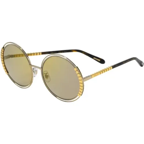 Goldene Acetat-Sonnenbrille für Frauen - Chopard - Modalova