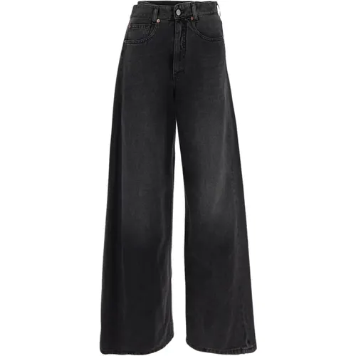 Wide Jeans , Damen, Größe: W27 - MM6 Maison Margiela - Modalova