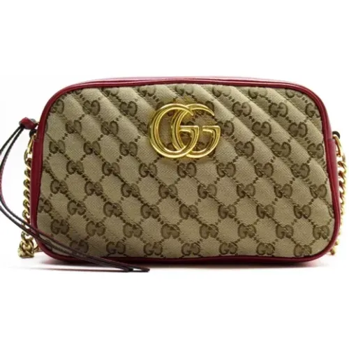 Pre-owned Cross Body Bags, female, , Size: ONE SIZE Pre-owned Canvas gucci-bags - Gucci Vintage - Modalova