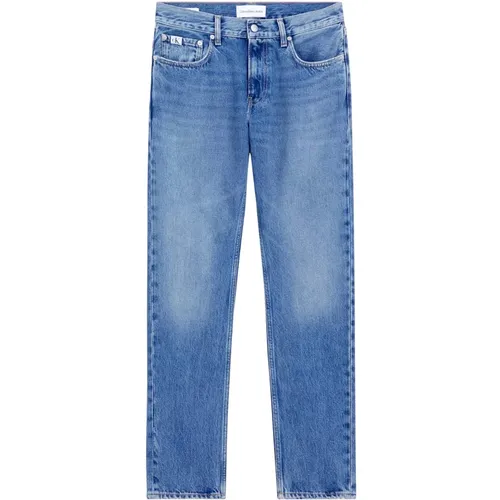 Authentische Straight Denim Jeans - Calvin Klein Jeans - Modalova