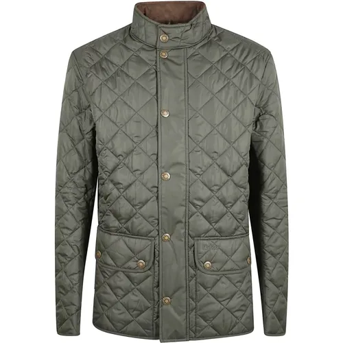 Light Jackets, male, , Size: M Lowerdale Quilted Jacket - Barbour - Modalova
