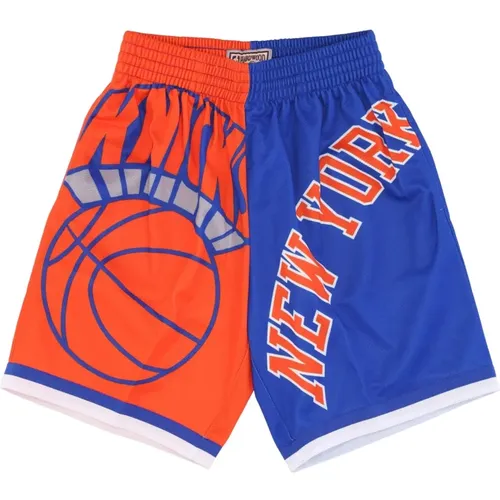 Sportswear, male, , Size: M NBA Big Face Basketball Shorts - Mitchell & Ness - Modalova